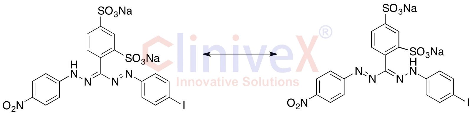 4-[1-(4-Iodophenyl)-5-(4-nitrophenyl)-formaz-3-yl]-1,3-benzene Disulfonate, Disodium Salt