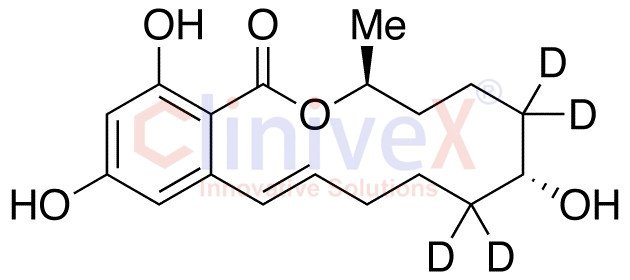 alpha-Zearalenol-d4 (Major)