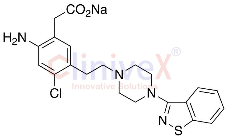 Ziprasidone Amino Acid Sodium Salt(Ziprasidone Impurity C)