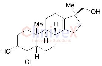 (3alpha,5beta,17beta)-4-Chloro-3-hydroxy-17-methyl-18-norandrost-13-ene-17-methanol