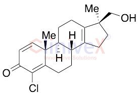 (17beta)-4-Chloro-17-(hydroxymethyl)-17-methyl-18-norandrosta-1,4,13-trien-3-one