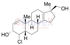(3alpha,5beta,17beta)-4-Chloro-3-hydroxy-17-methyl-18-Norandrosta-1,13-diene-17-methanol