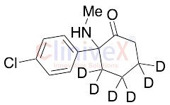2-(4-Chlorophenyl)-2-(methylamino)cyclohexanone-d6