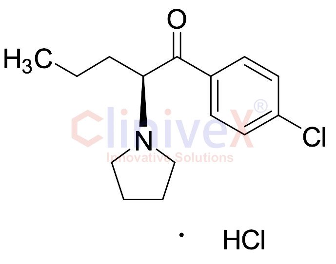 S-4'-Chloro-alpha-Pyrrolidinovalerophenone Hydrochloride