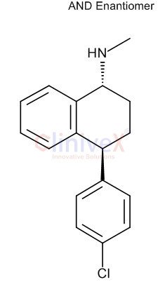 (1RS,4SR)-4-(4-Chlorophenyl)-N-methyl-1,2,3,4-tetrahydronaphthalen-1-amine