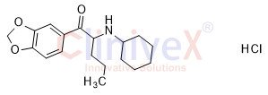 N-Cyclohexyl Pentylone Hydrochloride