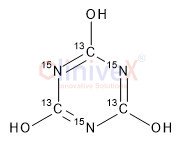 Cyanuric Acid-¹³C₃,¹⁵N₃