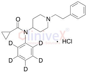 Cyclopropyl Fentanyl-d5 Hydrochloride