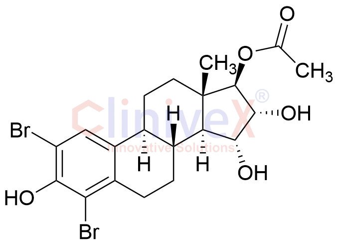 2,4-Dibromo-17-O-acetyl-Estetrol