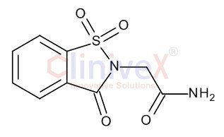 2-(1,1-Dioxido-3-oxo-1,2-benzisothiazol-2(3H)-yl)acetamide