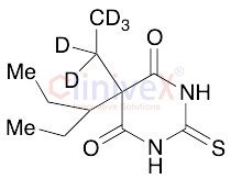 5-Ethyl-5-(1-ethylpropyl)-2-thiobarbituric Acid-d5