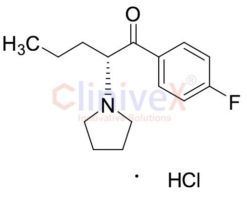 R-4-Fluoro-alpha-Pyrrolidinopentiophenone Hydrochloride