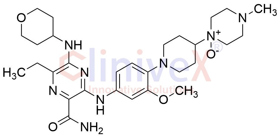 Gilteritinib (Piperazine)-1-oxide