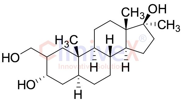 (3alpha,5alpha,17beta)-2-(Hydroxymethyl)-17-methylandrostane-3,17-diol