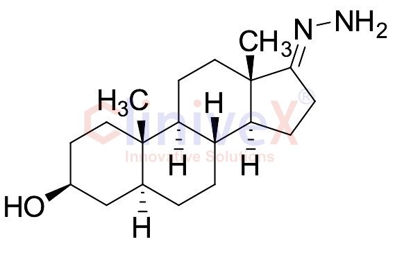 (3b,5a)-3-Hydroxyandrostan-17-one Hydrazone