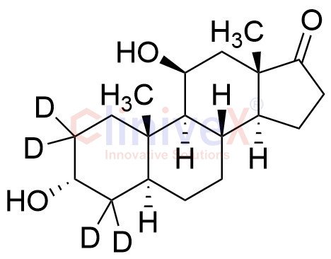 11beta-Hydroxyandrosterone-d4