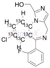 1’-Hydroxy Midazolam-13C6
