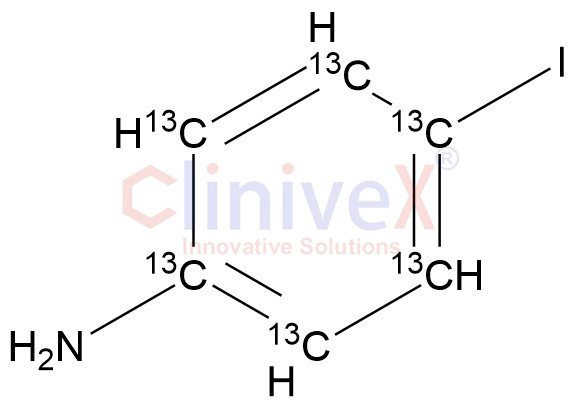 4-Iodoaniline-13C6