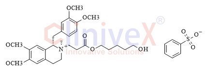 rac-trans-Laudanosine N-3-((5-Hydroxypentyl)oxy)-3-oxopropyl Benzenesulfonate