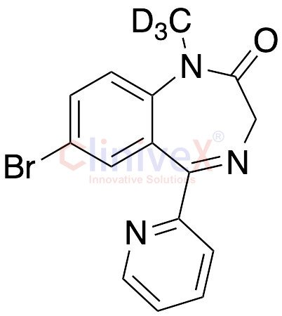 N1-(Methyl-d3) Bromazepam