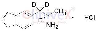 alpha-Methyl-5-indanethylamine-D6 Hydrochloride