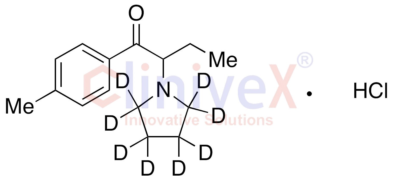 4'-Methyl-alpha-pyrrolidinobutyrophenone-d8 Hydrochloride