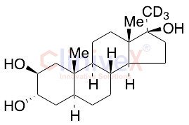 17alphalpha-Methyl-5alpha-androstane-2beta,3alpha,17beta)-triol-d3