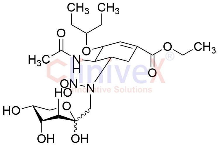 N-nitroso Oseltamivir Fructosyl (Alpha/Beta Mixture)