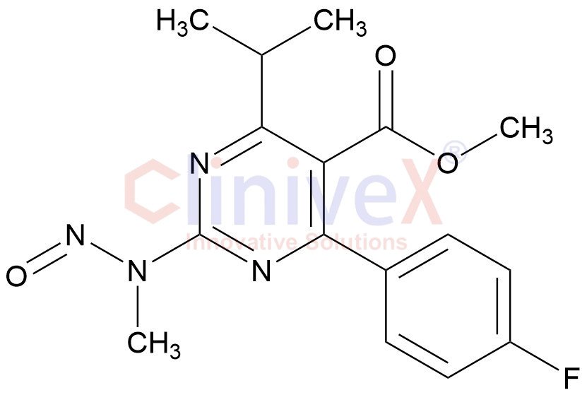 N-nitroso Methyl 4-(4-Fluorophenyl)-6-isopropyl-2-(methylamino)pyrimidine-5-carboxylate