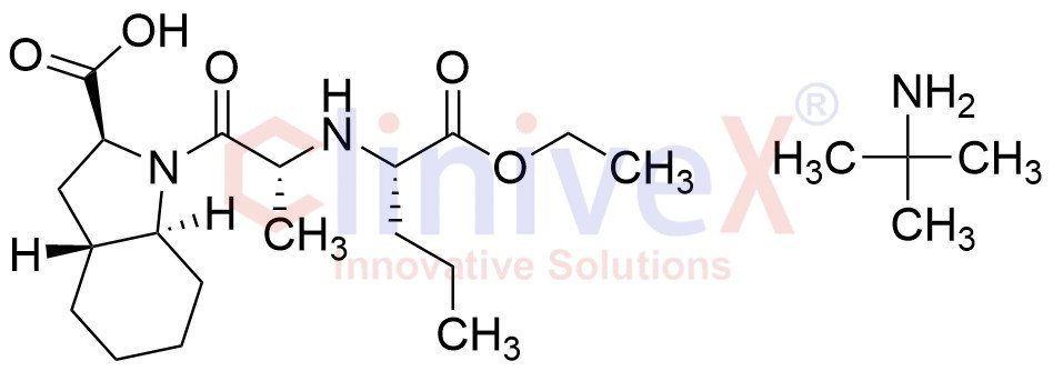 (2S,3aR,7aS)-(2R,1S)-Perindopril t-Butylamine
