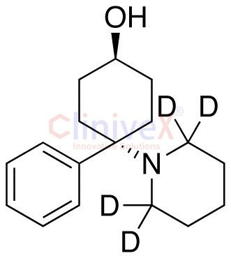 rac trans-4’-Hydroxy Phencyclidine-d4