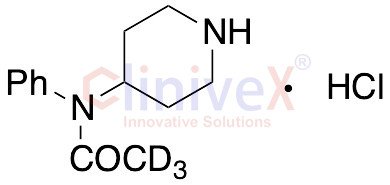 N-4-Piperidylacetanilide-d3 Hydrochloride