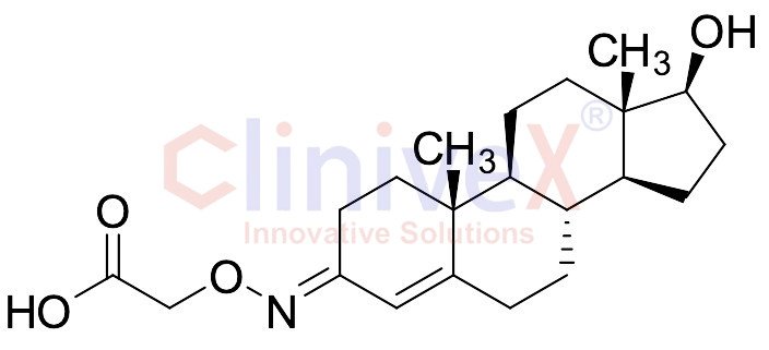 Testosterone 3-(O-carboxymethyl)oxime (Mixture of Conformers)