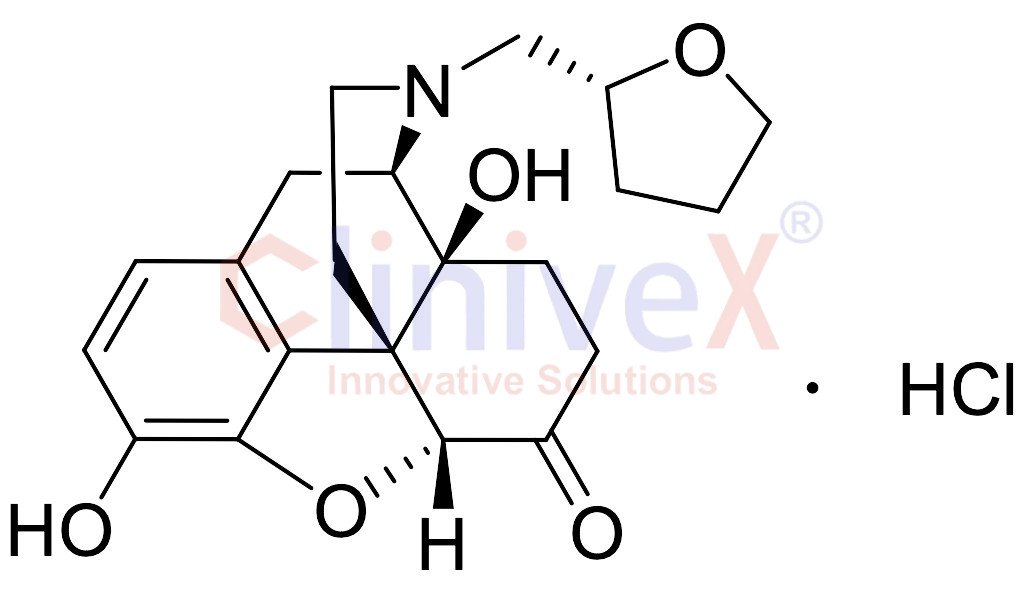 (-)-[N-[(R)-Tetrahydrofurfuryl]noroxymorphone Hydrochloride