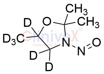 2,2,5-Trimethyl-3-nitrosooxazolidine-d6