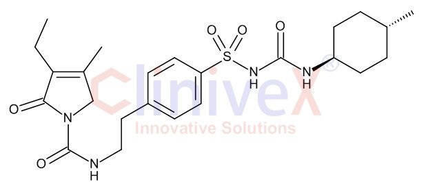 Glimepiride 100 µg/mL in Acetonitrile