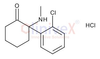 Ketamine Hydrochloride 1.0 mg/ml in Methanol (as free base)