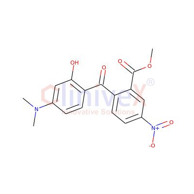 4-Dimethylamino-2-hydroxy-2’-methoxycarbonyl-4’-nitrobenzophenone
