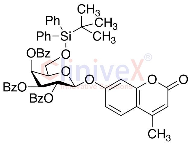 4-Methylumbelliferyl 2,3,4-Tri-O-benzoyl-6-O-(tert-butyldiphenylsilyl)-β-D-galactopyranoside