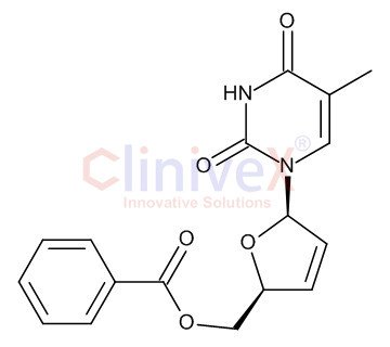 1-(5-O-Benzoyl-2,3-dideoxy-beta-D-glycero-pent-2-enofuranosyl)-5-methylpyrimidine-2,4(1H,3H)-dione