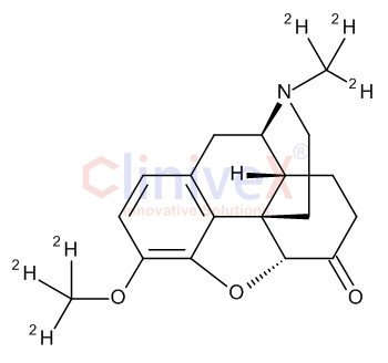 Hydrocodone-D6, 1mg/ml in Methanol
