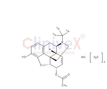 6-Acetylmorphine-D3.HCl.trihydrate, 1mg/ml in Methanol (as free base)