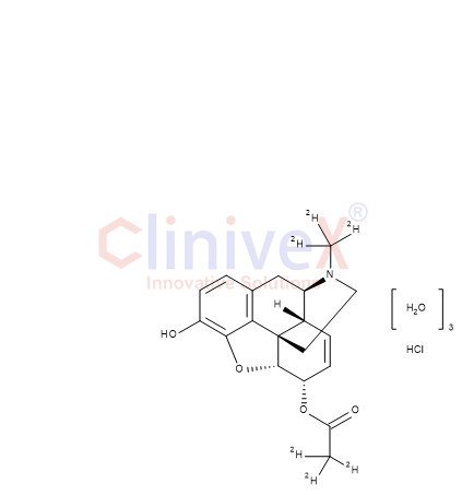 6-Acetylmorphine-D6.HCl.trihydrate, 1mg/ml in Methanol (as free base)