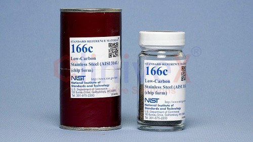 Low Carbon Stainless Steel AISI 316L (chip form) – NIST SRM 166c