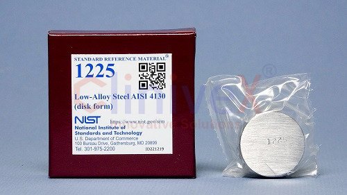 Low Alloy Steel AISI 4130 (disk form) - NIST SRM 1225