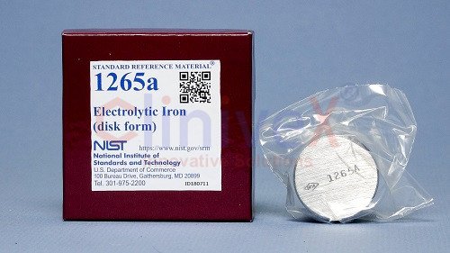 Electrolytic Iron (disk form)- NIST SRM 1265A