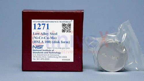 Low Alloy Steel (Ni-Cr-Cu-Mo) (HSLA 100) (disk form)- NIST SRM 1271