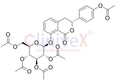 (3R)-Hydrangenol 8-O-glucoside pentaacetate