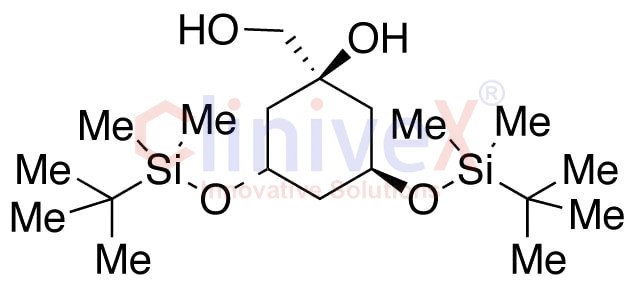 (3S,5S)-3,5-Bis[[(1,1-dimethylethyl)dimethylsilyl]oxy]-1-hydroxy-cyclohexanemethanol