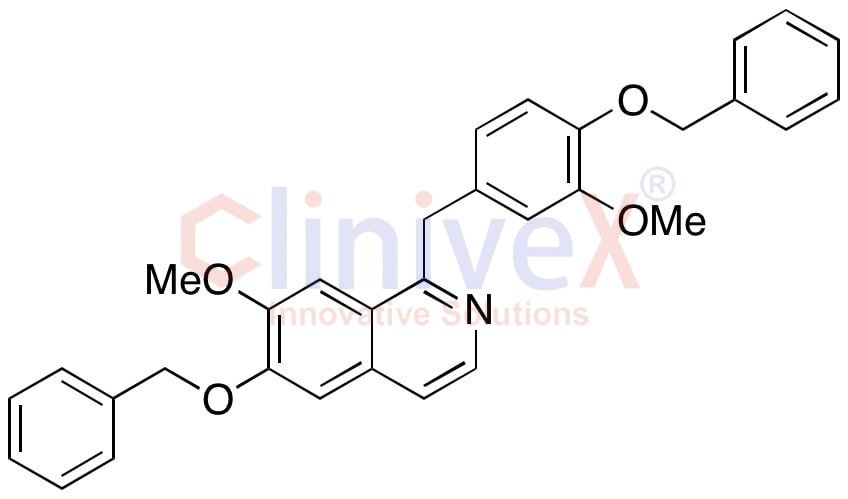 7-Methoxy-1-[[3-methoxy-4-(phenylmethoxy)phenyl]methyl]-6-(phenylmethoxy)isoquinoline